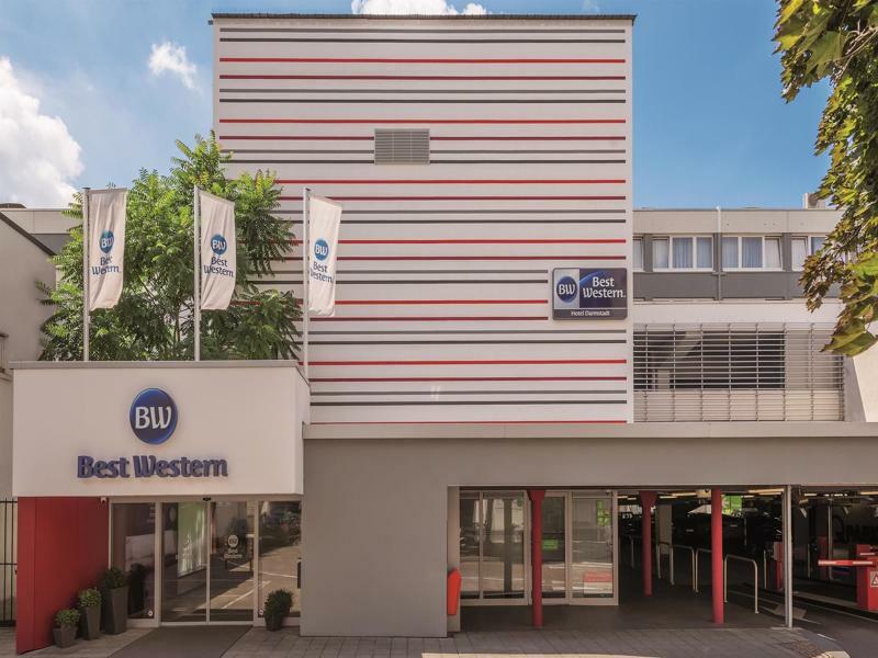 Best Western Hotel Darmstadt Mitte Kültér fotó